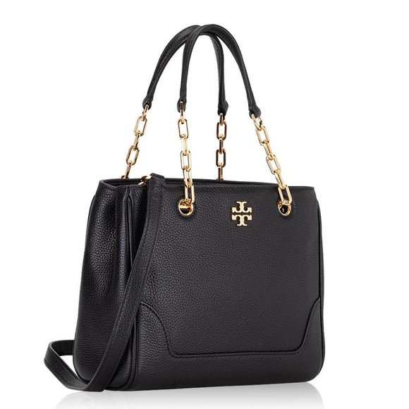 Tory Burch Carter Small Tote Black - Picture 2 of 9